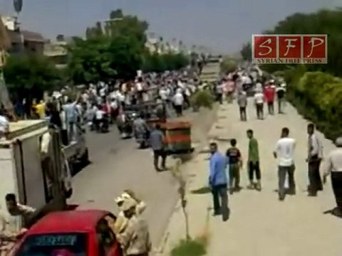 تشييع الشهداء في حماة السبت 4-6-2011