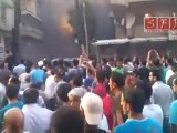 دمشق مخيم اليرموك مظاهرات حاشدة 6-6-2011