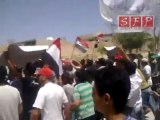 مظاهرة سري كانيه رأس العين جمعة العشائر 10-6-2011