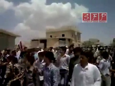ادلب جرجناز مظاهرات جمعة العشائر 10-6-2011