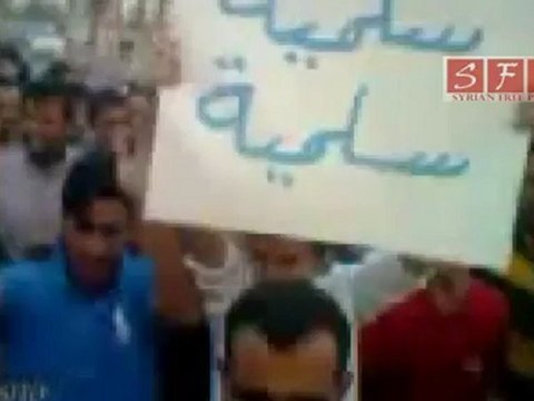 الرقة مظاهرات جمعة العشائر 10-6-2011