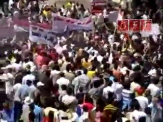 حوران الحشود في جمعة العشائر 10-6-2011