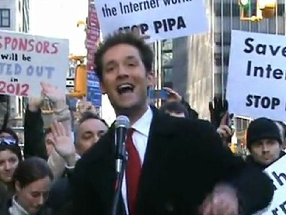 Emergency NY Rally to Stop SOPA/PIPA