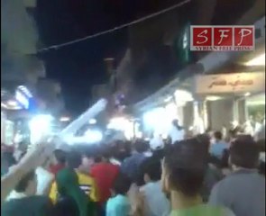 حماة مظاهرات مسائية الاحد 12-6-2011