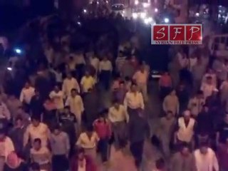 تشييع الشهيد احمد خليل الرحمون كفرومة إدلب 10-6-2011