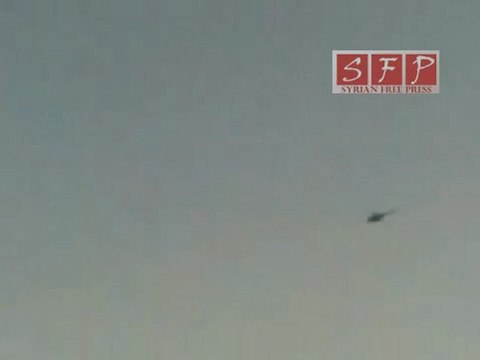 الطيران يقصف معرة النعمان في جمعة العشائر10-6-2011