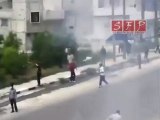 ادلب أورم الجوز اطلاق نار كثيف على المتظاهرين