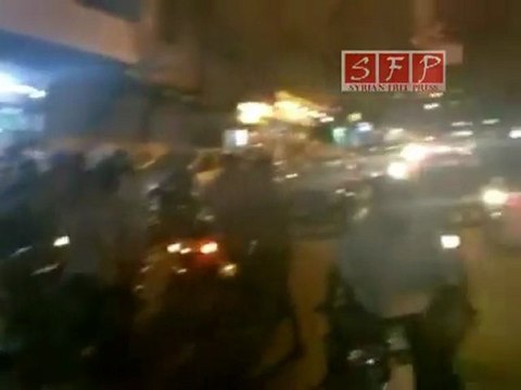 إدلب معرة النعمان وريفها مظاهرة مسائية نصرة لحماة و 6 7 2011