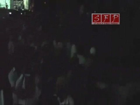 درعا بصر الحرير نصرة لحماة في 6-7-2011