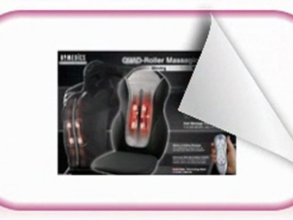 Homedics QRM-400H Therapist Select Quad-Roller Massaging Cushion