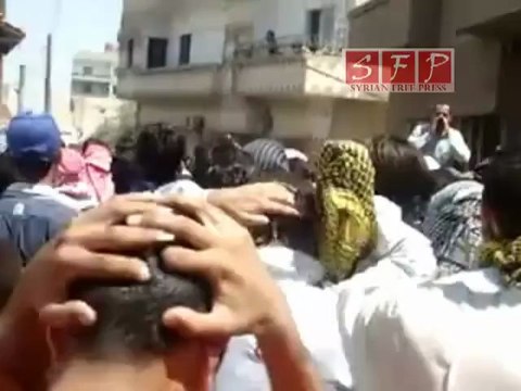 مظاهرة أحرار مدينة معضمية الشام في جمعة صالح العلي 17 06 2011 ج2