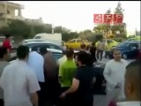 أبطال حماه النواعير يطردون وفد رئاسة الجمهورية 20 6 2011