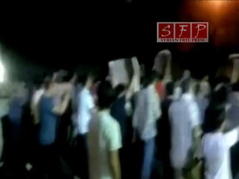 مسائية دوما شارع القوتلي جمعة سقوط الشرعية 24-6-2011