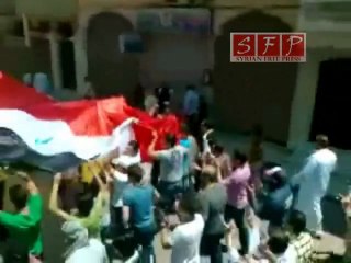 حمص مظاهرات حي طريق الشام  24 06 2011