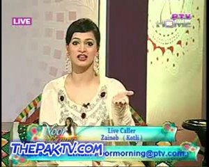 Noor Morning Show By PTV Home - 19th Jan 2012 -Part 2