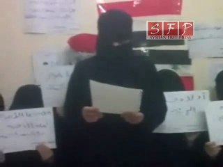 اعتصام حرائر جبلة الأدهمية 30-6-2011