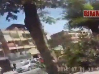 حلب -سيف الدولة - مواجهات مع الشبيحة 1-7-2011