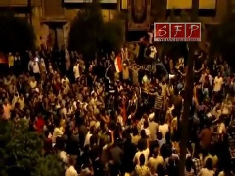 حمص الوعرالقديم مظاهرة ليلية 4-7-2011
