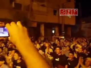 لقاء احرار المعضمية مع احرار داريا في عرس الشهيد 4-7-2011