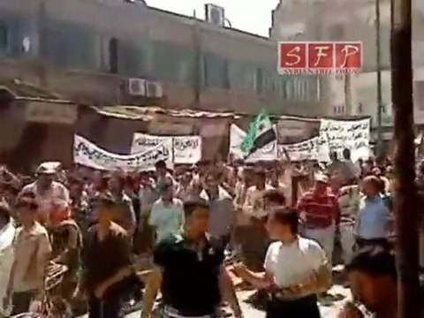 إدلب - معرة النعمان جمعة لا للحوار 8-7-2011