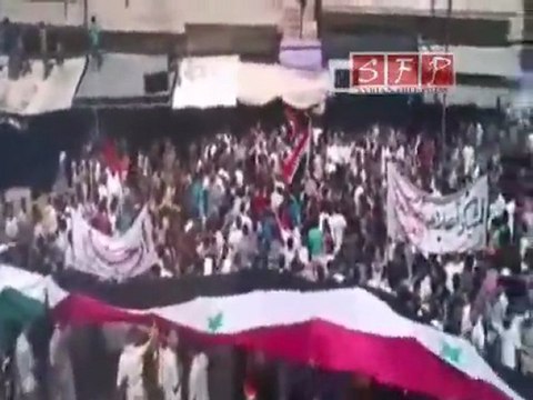 حمص - الرستن جمعة لا للحوار 8-07-2011