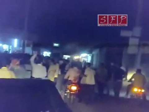 حلب عندان مظاهرات جمعة لاللحوار نصرة لحماه 8-7-2011