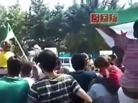 إدلب جسر الشغور مظاهرات يلادا 10-7-2011