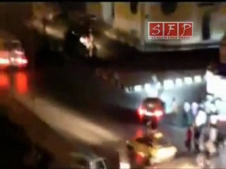 مظاهرة مدينة ادلب بعد صلاة العشاء-رجال الامن 12-7-2011