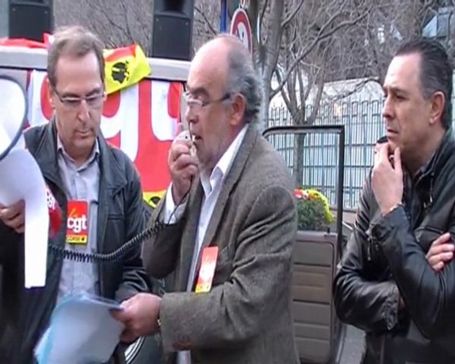 Manif Air France Bastia