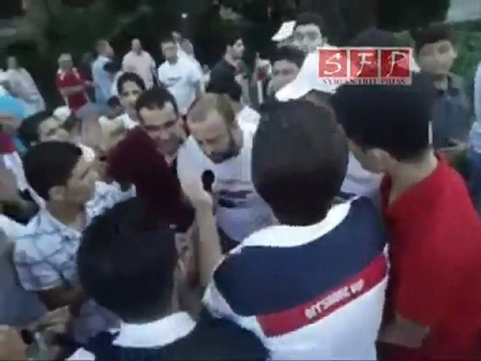 مظاهره الجاليه السوريه رومانيا جمعه اسرى الحريه 15-7-2011