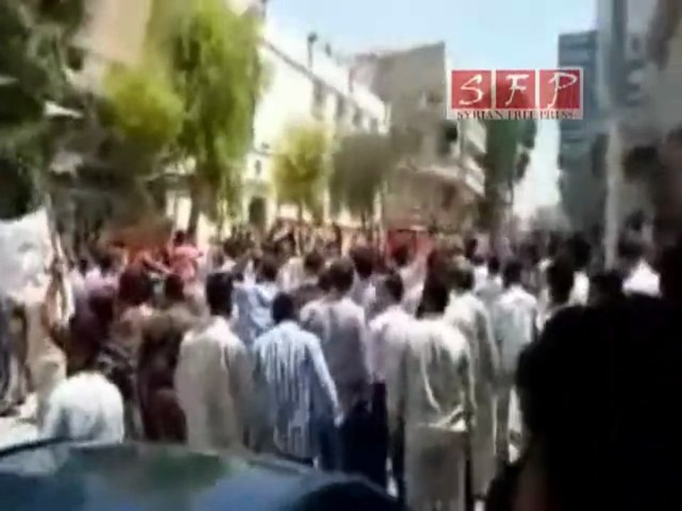 حلب - المرجة جمعة اسرى الحرية 15-7-2011