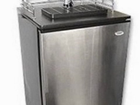 Haier HBF05EBSS-2 Dual Faucet Kegerator Stainless Steel Door