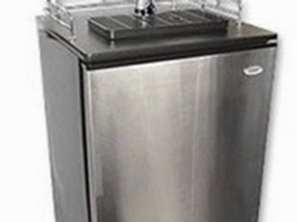 Haier HBF05EBSS-2 Dual Faucet Kegerator  Stainless Steel Door