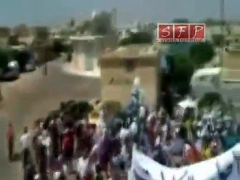 ادلب حزانو مظاهرات جمعة أسرى الحرية 15-7-2011