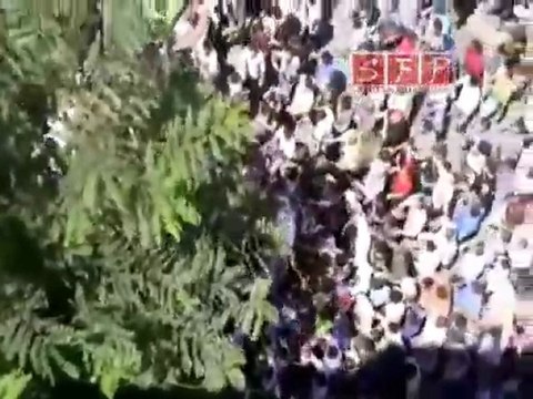 حمص باب السباع جمعة اسرى الحرية تشييع الشهيد سمهر رجوب 15 7 2011