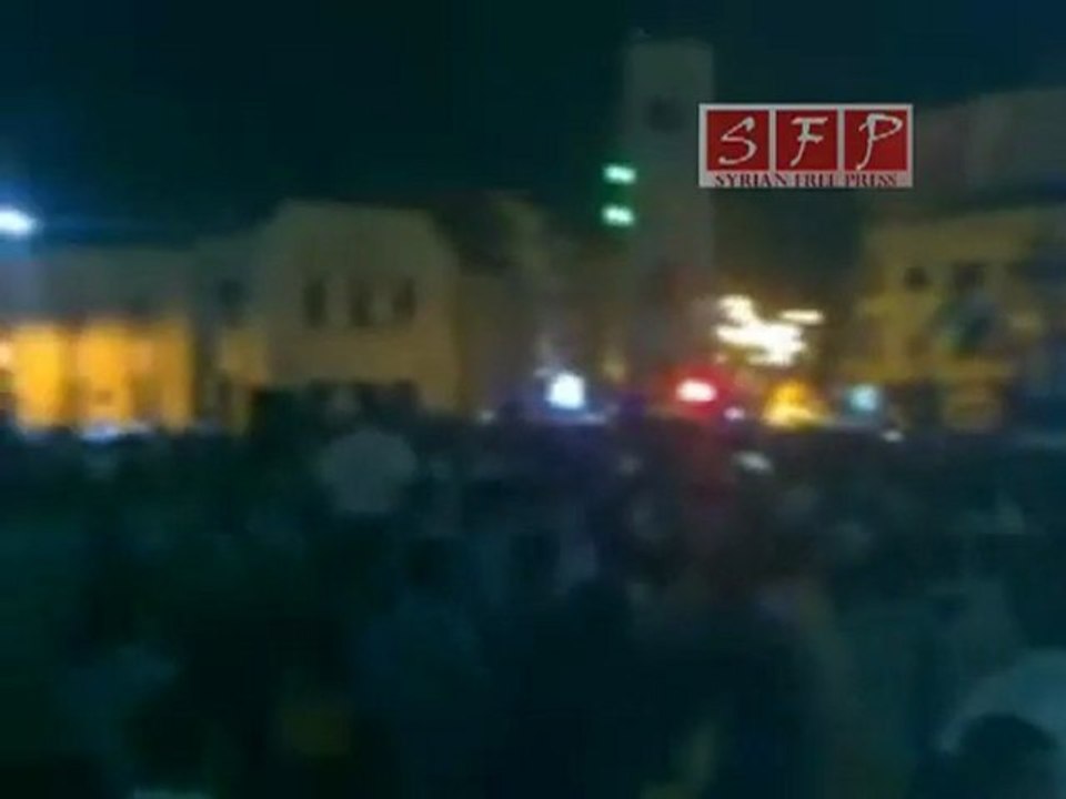 حماه مسائية الشعب يريد اسقاط النظام 17-6-2011