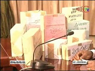 Réception la dotation des imprimées au ministère de l’intérieur et de la décentralisation