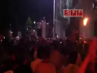 حماه - مظاهرة مسائية - نصرة لحمص 21-7-2011