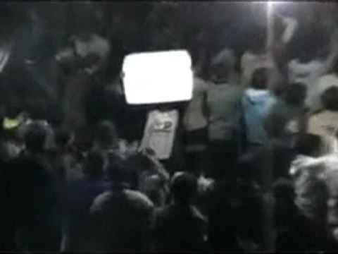 فري برس الحولة مظاهرة مسائية تنتقد الجامعة العربية 5 12 2011