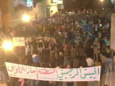 فري برس حلب عندان دعاء لاحرار عندان بالنصر والحرية 5 11 2011