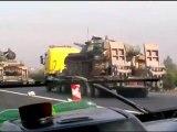 فري برس   هاااام تحرك الدبابات باتجاه حلب 05 12 2011