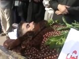 فري برس   حمص تلبيسة   الشهيد الناشط محمد خالد الوحش صلاة الجنازة 5 12 2011