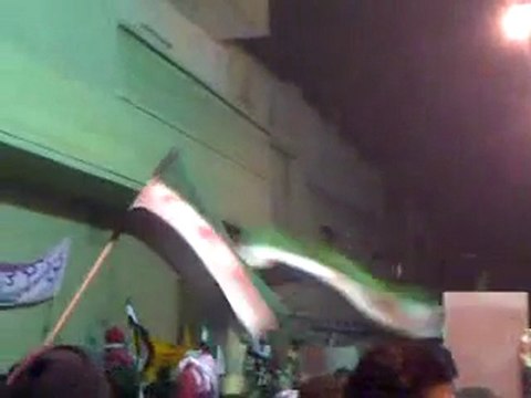 مسائية حي الحميدية تندد بحسن نصر الشيطان وايران ج1...