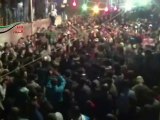 فري برس   دير الزور المظاهرات المسائية لأبطال الدير أمام بيت الشهيد نهاد خرابة 6 12 2011 ج3