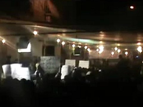 فري برس ريف دمشق دوما من عزاء الشهيد قبل هجوم الأمن 6 12 2011