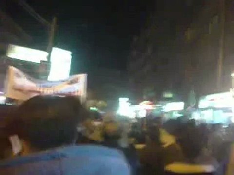 فري برس ريف دمشق زملكا مظاهرة مسائية حاشدة نصرة لحمص 6 12 2011 ج7