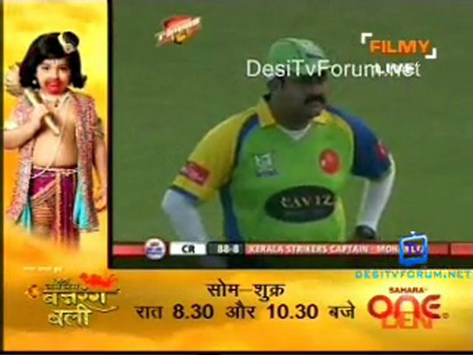 Kerala Strikers vs Chennai Rhinos-Chennai Rhinos Inning-Ov17-18