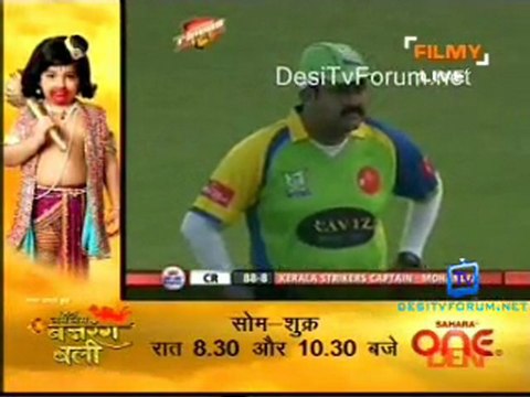 Kerala Strikers vs Chennai Rhinos-Chennai Rhinos Inning-Ov17-18