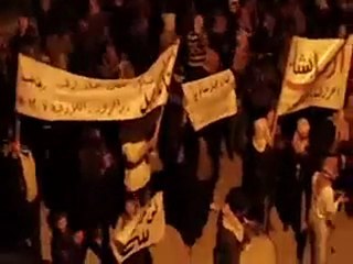 فري برس   حلب مظاهرة قبتان الجبل المسائية 7 12 2011 ج1