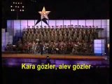 Rus Kızılordu Korosu (Red Army Choir) - Ochi Chornye (Türkçe altyazılı)
